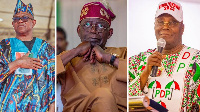 L-R: Peter Obi, Bola Ahmed Tinubu and Atiku Abubakar