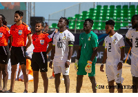 Black Sharks to face Mozambique in fifth-place clash at Beach Soccer AFCON