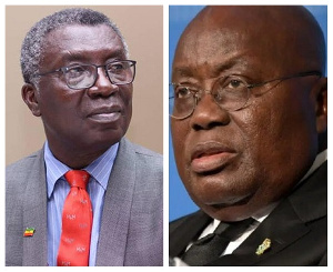 Professor Frimpong Boateng and President Akufo-Addo