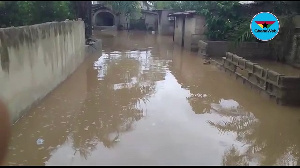 Households flooded after Tuesday morning rains