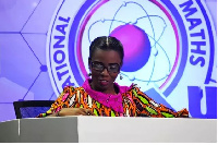 Dr. Elsie Effah Kaufmann is Quiz Mistress for the  National Science and Maths Quiz