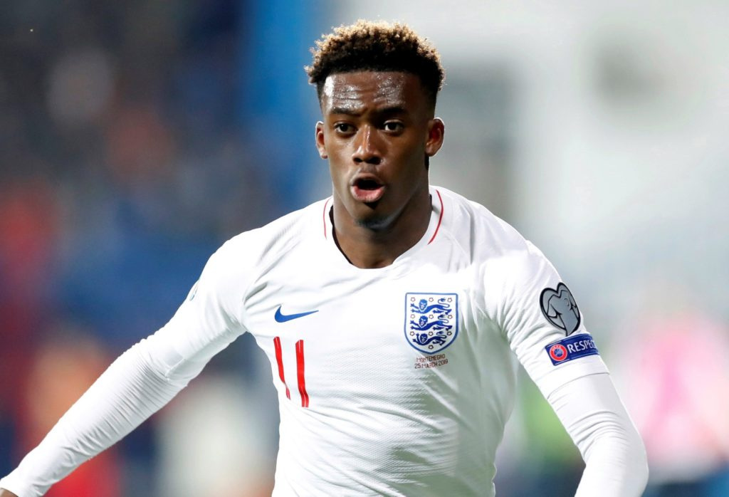 Chelsea winger Callum Hudson-Odoi