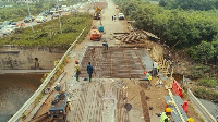 The road is expected to be opened to the public on June 17 to ease traffic on the motorway