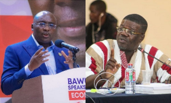 VP Mahamudu Bawumia and MP Rockson-Nelson Dafeamekpor