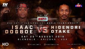 Dogboe will defend his title against Hidenori Otake on August 25