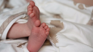 a baby's feet