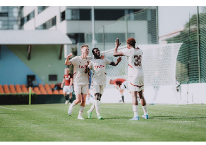 Edmund Baidoo scores debut goal as Red Bull Salzburg secured a win over Wiener Viktoria