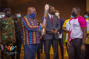 President Akufo Addo Receives Queen's Baton.jpeg