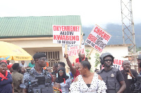 It is unclear what caused the riot between the security detail of Okyenhene and Chieftaincy faction