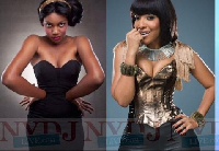 Yvonne Nelson (left) and Joselyn Dumas