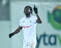 Ghana's Ernest Asante scored in Doxa Katokopias's 2-1 win