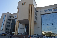 Premises of the Accra High Court hearing the case