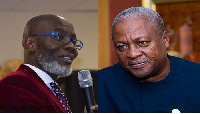 Gabby Asare Otchere-Darko, Founder of the Danquah Institute and John Mahama