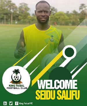 Ghana U-20 midfielder, Seidu Salifu