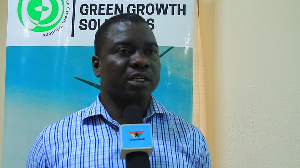 Deputy Director at Climate Change Department of NADMO, Frank Aggrey