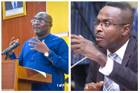 Dr Mahamudu Bawumia and Kwamena Duncan