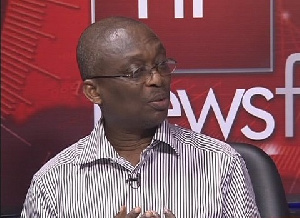 Editor in chief of the New Crusading Guide,Malik Kweku Baako Jnr