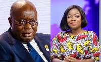 President Akufo-Addo and Vim Lady