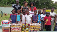 Ellen Kyei White donated items worth thousands of Ghana cedis