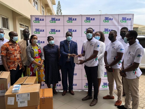 Bliss GVS donated drugs worth GH¢20, 000  to two hospital in Accra