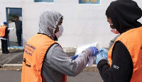 South African health workers have been conducting door to door screenings for coronavirus