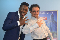 Shatta Wale and Jon Benjamin