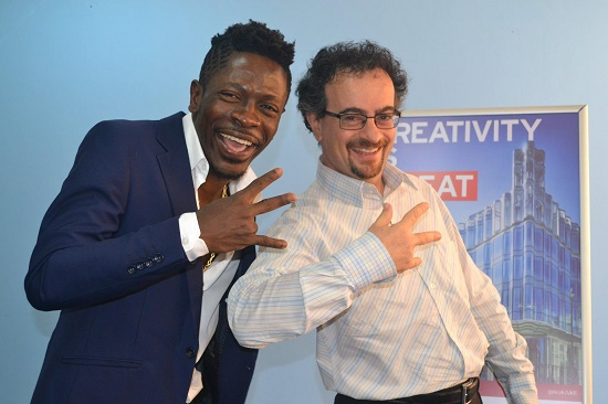 Shatta Wale and Jon Benjamin