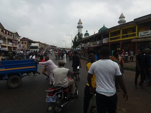 File photo: A Zongo community