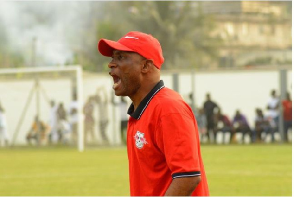 WAFA coach, Dr. Prosper Narteh Ogum