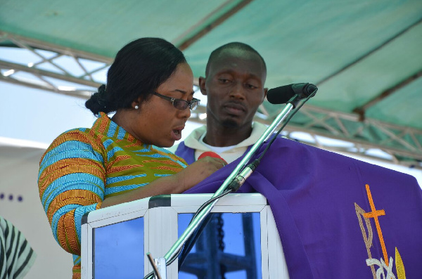 Linda Akweley Obenewaah Ocloo,  Member of Parliament for Shai Osudoku