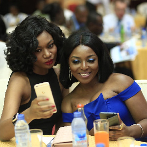 Sandra Ankobiah and Yvonne Okoro