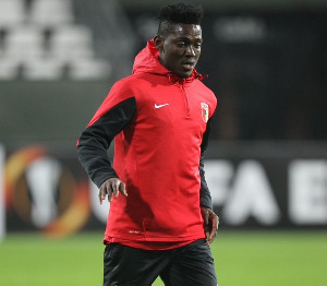 Daniel Opare  Augsburg Training