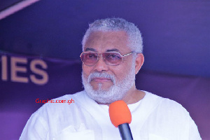 Former President Jerry John Rawlings