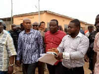 Mr. Kwaku Agyenim Boateng (second left)