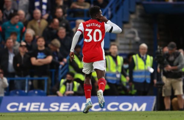 British-born Ghanaian, Eddie Nketiah