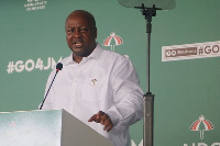 John Dramani Mahama, flagbearer of NDC