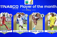 The four players excelled for their clubs