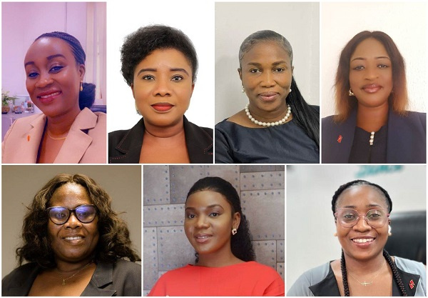 Some Female branch managers of UBA Ghana