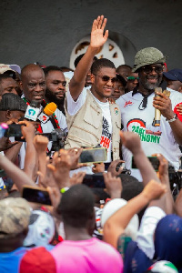 Sharaf Mahama led a successful Health Screening and Walk in Tamale