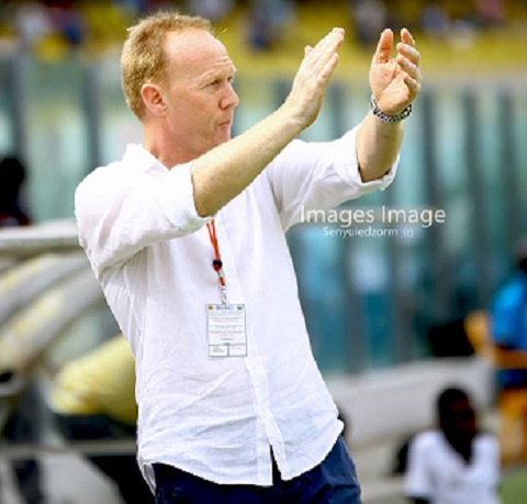 Hearts of Oak coach Frank Nuttal