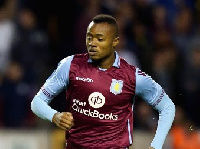 Aston Villa forward Jordan Ayew