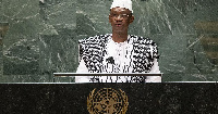 Mali’s Prime Minister Choguel Maiga addresses the 76th session of the United Nations General Assembl