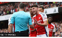 Declan Rice's red card against Brighton saw him miss Sunday's north London derby