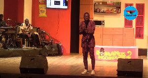 Foster Romanus performing at 'Romanus Incomplete 2'