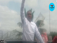 Ashanti Regional Chairman of NPP, Bernard Antwi Bosiako at the Baba Yara Sports Stadium