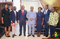 SRC executives of Ghana School of Law and coordinators of the GSLV program