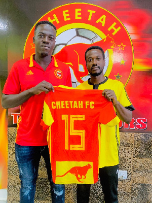 Abdulai Slimba signs for Cheetah FC