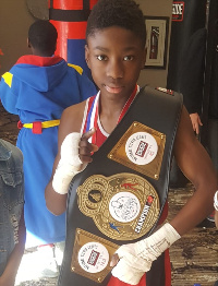 Joseph Awinongya Jnr, Us-based Ghanaian boxer