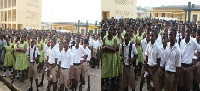 Some students of Tema Senior High School