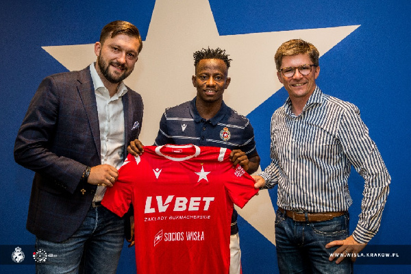 Yaw Yeboah has joined the 13-time Polish champions